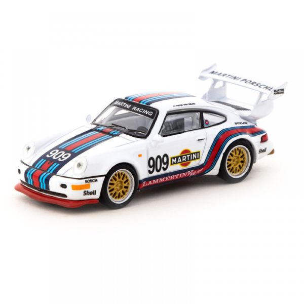 Tarmac T64S-003-MA Porsche 911 RSR "Martini Racing" Collab64 with Schuco Maßstab 1:64 Modellauto