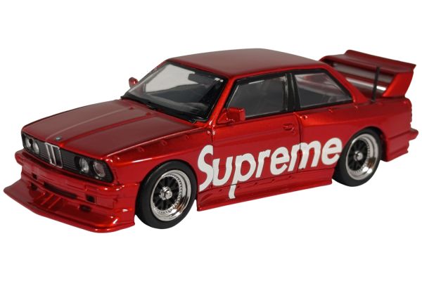 Street Weapon BMW LTO E30 Supreme metallic rot 1:64