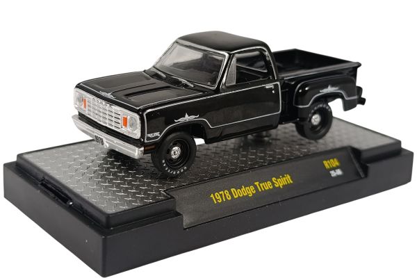 M2 Machines Dodge True Spirit 1978 schwarz 1:64