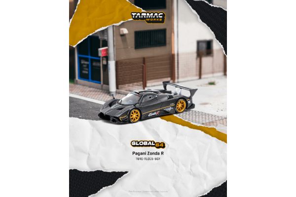 ***PREORDER Tarmac Pagani Zonda R 2007 matt carbon