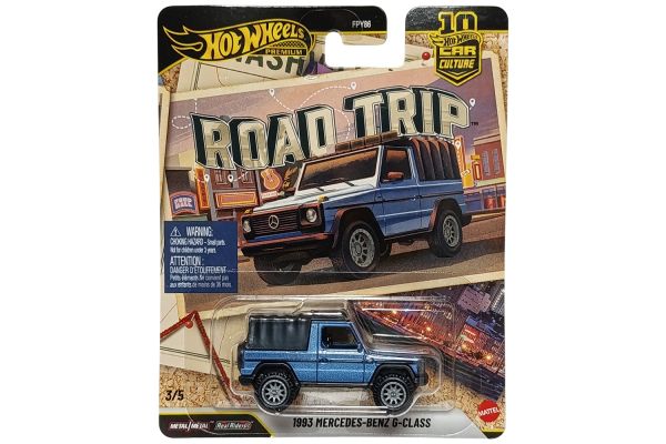 Hot Wheels FPY86-JKF38 Mercedes-Benz G-Klasse blau metallic - Road Trip 3/5