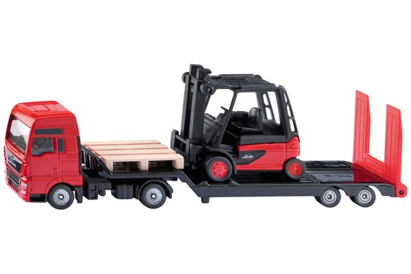 Siku 1763 MAN LKW mit Linde Gabelstapler 1:87
