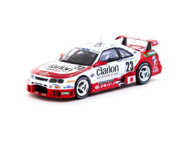 Tarmac Nissan Nismo GT-R LM rot/weiss Präsentation 24h von 1995 LeMans 1:64