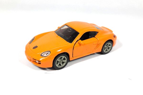 gebraucht! Siku 1433 Porsche Cayman S orange - ganz leicht bespielt