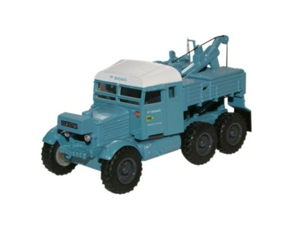 Oxford 76SP002 B.O.A.C. Pioneer Recovery Tractor blau 1:76