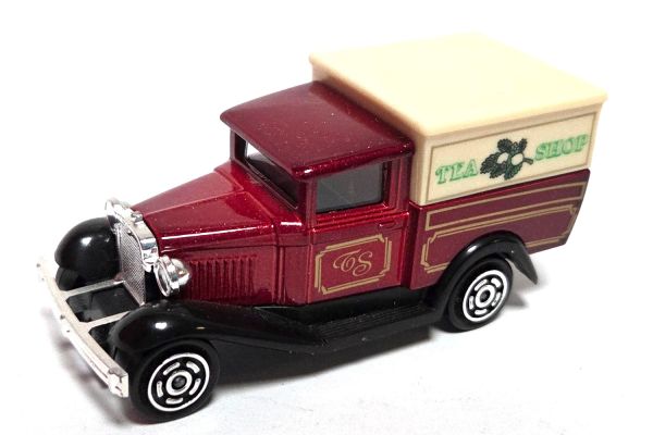 gebraucht! Majorette No.201 Ford Modell A Tea Shop rot 1:60 - fast wie neu