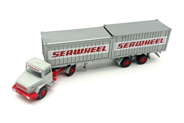 NOS! Wiking 052402 Magrius Deutz Containersattelzug "Seawheel" grau Maßstab ca. 1:87 Modellauto