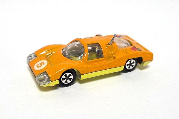 gebraucht! Majorette No.233 Panther Bertone orange Maßstab 1:65 - leicht bespielt