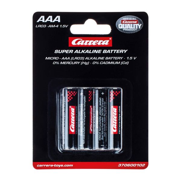 Carrera 370600102 AAA Alkaline Batterien (8 Stück)