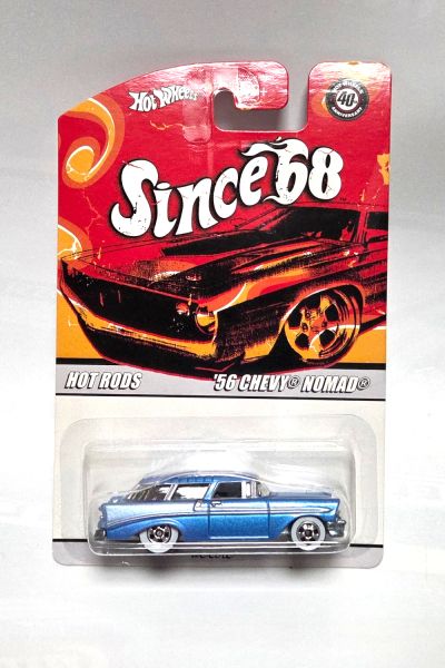 NOS! Hot Wheels M1574 Chevrolet Nomad 1956 Hot Rods - Long Card 2007