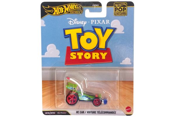 Hot Wheels HXD63-JHX00 RC Car grün/rot - Toy Story 1:64