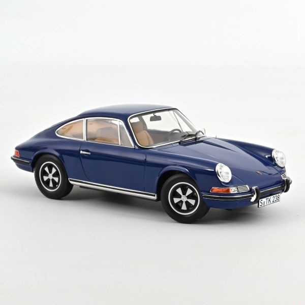 Norev 187647 Porsche 911 S blau 1969 Maßstab 1:18 Modellauto