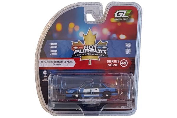 Greenlight 43065-A Ford Mustang Royal Canadian Mounted Police blau/weiss 1991 - Hot Pursuit Canada 1