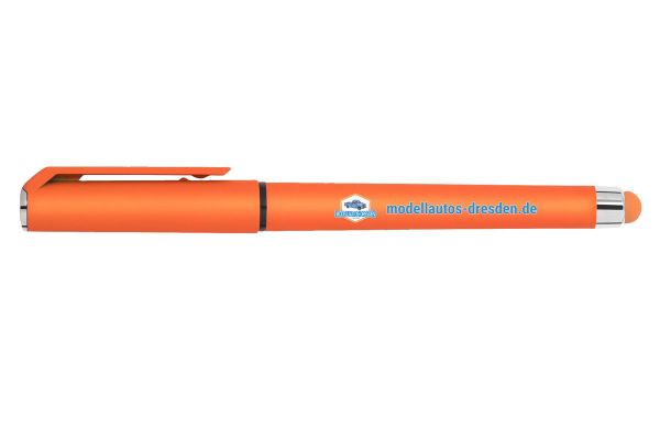 Modellautos-Dresden Soft Touch Gelschreiber orange