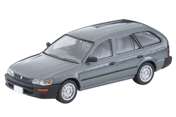 Tomica Tomytec LV-N334 Toyota Corolla (E10) grau 1995 Maßstab 1:64