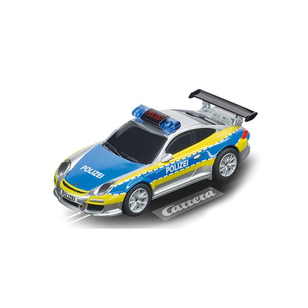 Carrera 20064174 GO!!! Porsche 911 GT3 "Polizei" silber/blau/gelb Fahrzeug