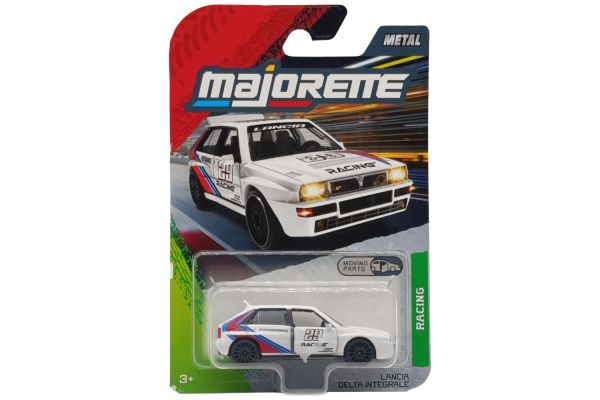 Majorette Lancia Delta Integrale weiss - Racing 1:64