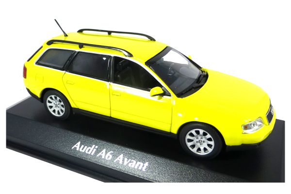 Maxichamps 940017111 Audi A6 Avant gelb 1997 Maßstab 1:43 Modellauto