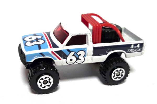 gebraucht! Matchbox 4x4 Open #63 Back Truck 1:64 - ganz leicht bespielt