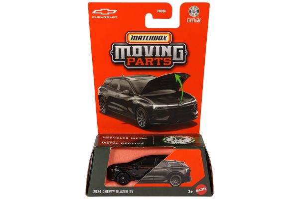 Matchbox FWD28-JHV48 Chevrolet Blazer EV 2024 schwarz metallic - Moving Parts 2026 1:64