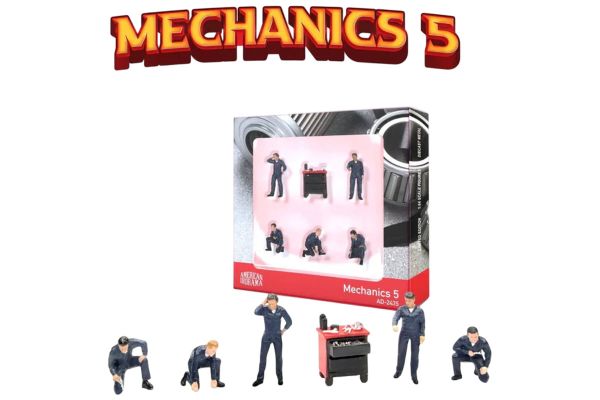 ***PREORDER American Diorama Figuren-Set Mechanics 5 1:64