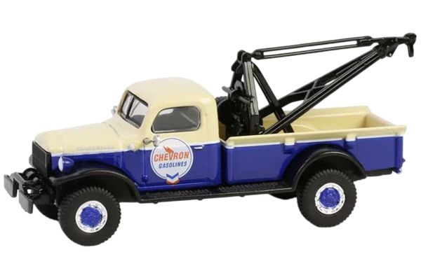 Greenlight 41175-A Dodge Power Wagon Wrecker blau/creme 1948 - Chevron Special Edition 1, 1:64