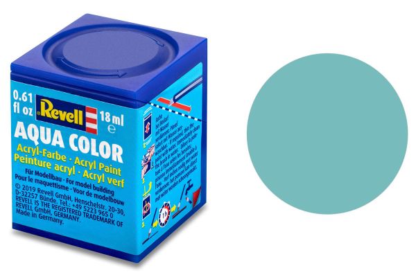 Revell 36155 Aqua Color lichtgrün, matt Modellbau-Farbe auf Wasserbasis 18 ml Dose