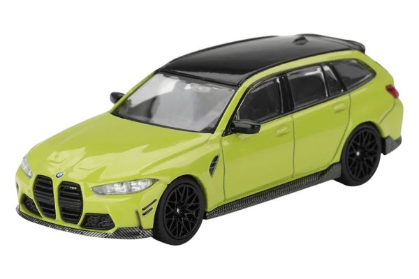 ***PREORDER MiniGT BMW M3 Touring (G82) M-Performance 2025 gelb (1102)