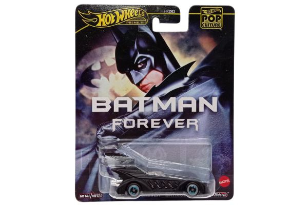 Hot Wheels HXD63-HVJ39 Batmobile - Batman Forever schwarz