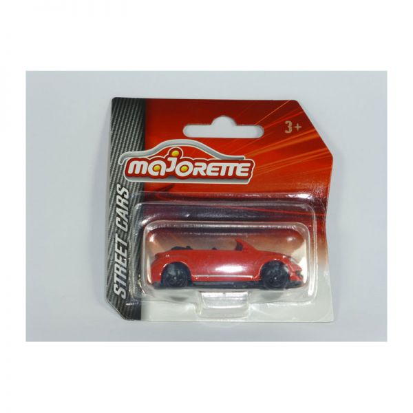 Majorette 212052791 VW Beetle Cabrio rot - Street Cars 1:64 Modellauto