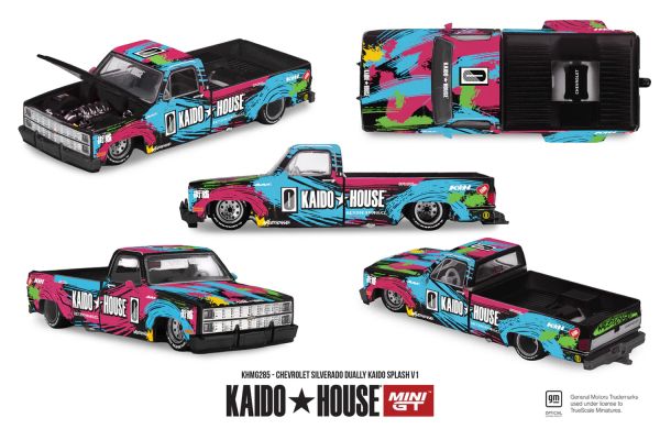 ***PREORDER Kaidohouse Chevrolet Silverado Dually Kaido Splash V1 1980