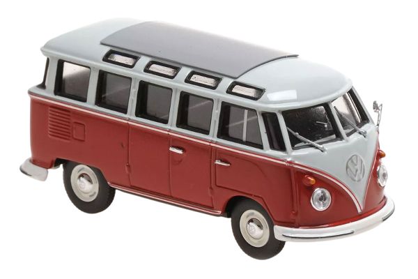 Maxichamps VW T1 Bus Samba rot/grau 1961