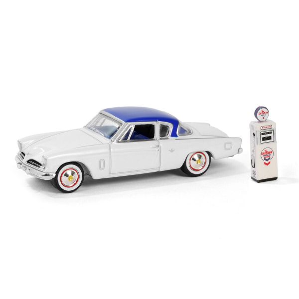 Greenlight 97160-B Studebaker Commander Starliner 1954 weiss - Hobby Shop 1:64