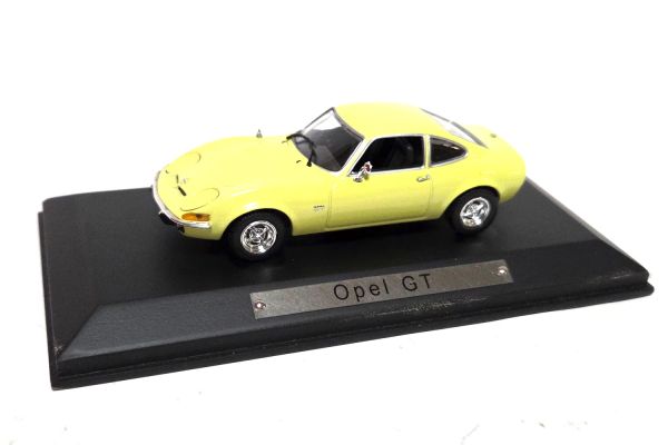 NOS! Atlas 7129110 Opel GT 1969 gelb 1:43