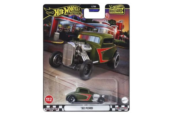Hot Wheels GJT68-JFM94 Ford Coupe 1932 grün - Boulevard 1:64
