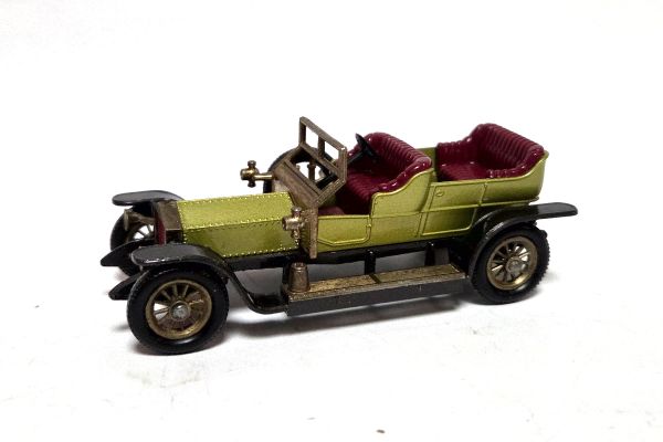 gebraucht! Matchbox Y-10 Rolls Royce Silver Ghost 1906 grün metallic ca. 1:51 - fast wie neu