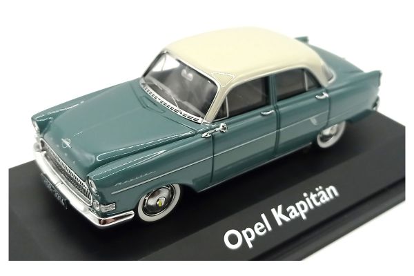 NOS! Schuco 02637 Opel Kapitän 56 blaugrau/creme 1956 Maßstab 1:43 Modellauto