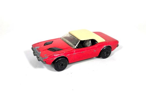 gebraucht! Matchbox No.1 Dodge Challenger rot Superfast 1975 - bespielt