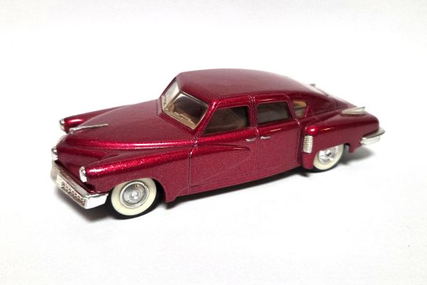 gebraucht! Matchbox DY-11B Tucker Torpedo 1948 rot metallic ca. 1:43 DINKY - ganz leicht bespielt