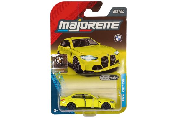 Majorette 8502100004 BMW M3 (G80) gelb - BMW Edition