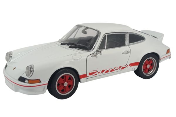 Welly Porsche 911 Carrera RS 2.7 weiss/rot 1973 1:24