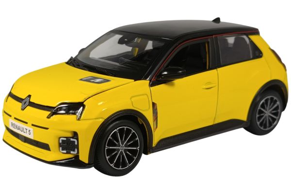 Bburago Renault 5 E-Tech gelb 1:24