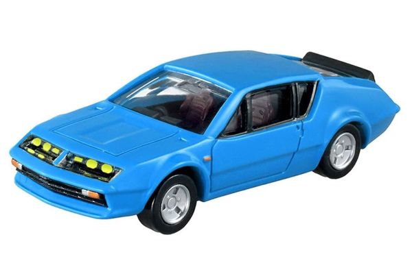 Tomica Premium Unlimited 08 Rebuild of Evangelion Alpine Renault A310 (Katsuragi Misato) blau Maßsta