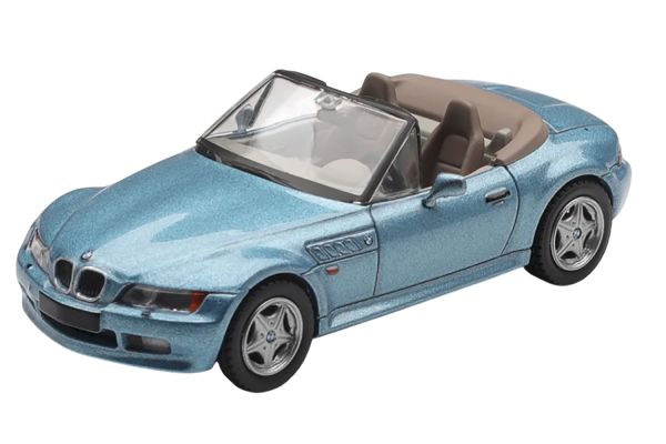 ***PREORDER MiniGT BMW Z3 blau 1995 James Bond - GoldenEye (English Blister)