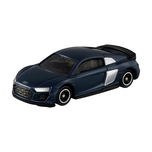 Tomica TO038 Audi R8 Coupe blau 2019 Maßstab 1:62 Modellauto