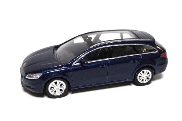 NOS! Norev 314675 Peugeot 508 SW dunkelblau metallic ca. 1:64