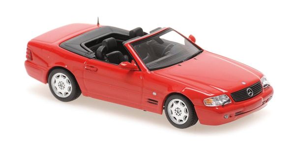 Maxichamps Mercedes Benz SL 1999 rot 1:43