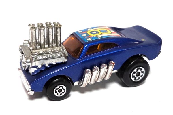 gebraucht! Matchbox No.48 Pi-Eyed Piper blau Superfast 1972 - ganz leicht bespielt